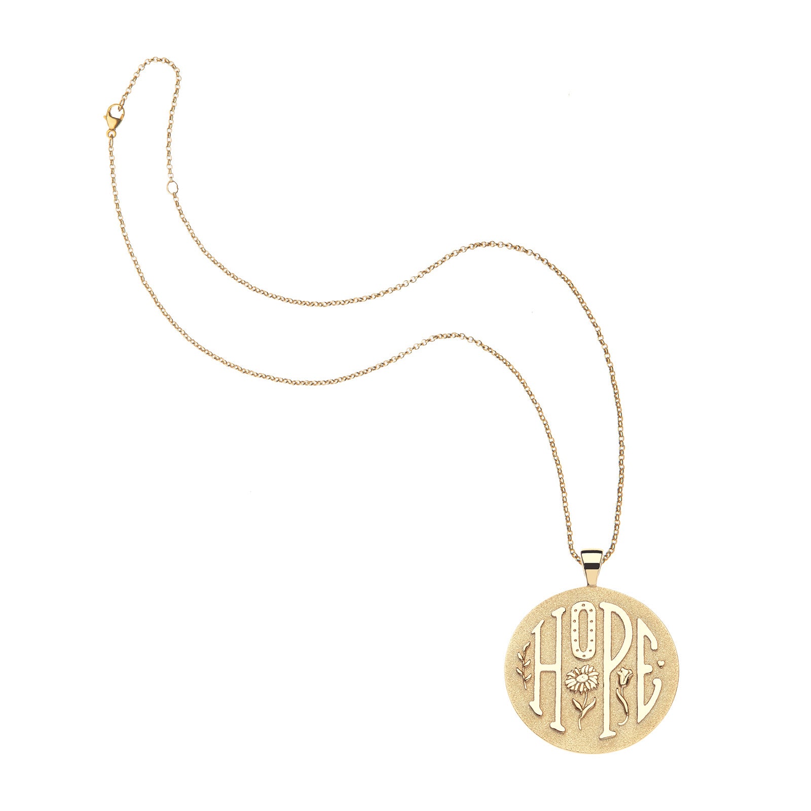 Jane Win Jumbo HOPE Pendant