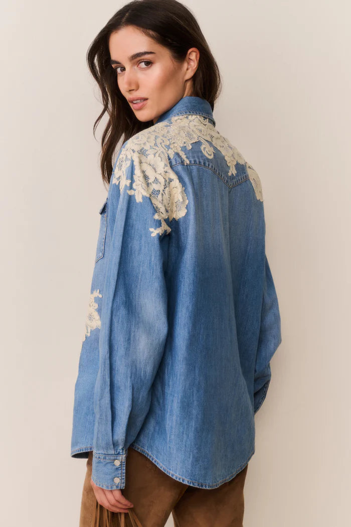 LoveShackFancy Kelith Shirt