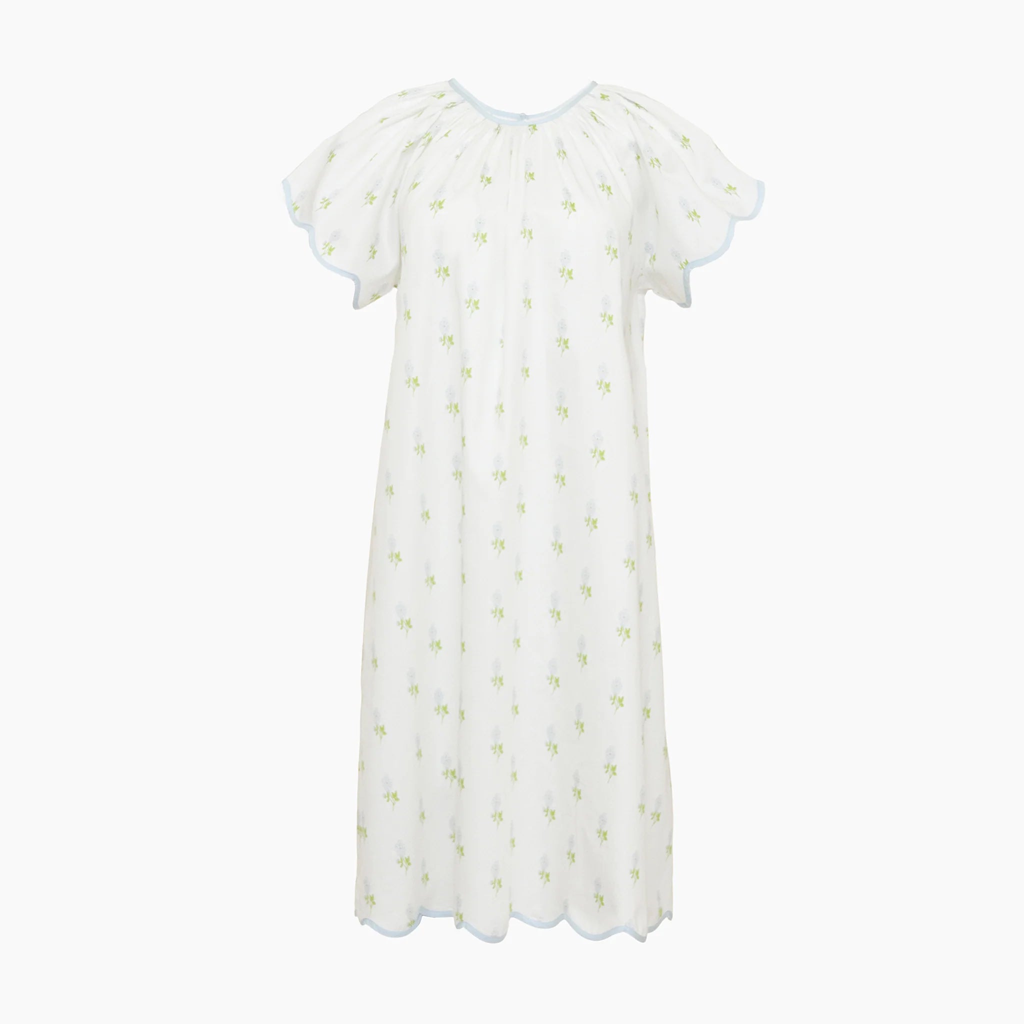 Lenora Vandy Scalloped Nightgown