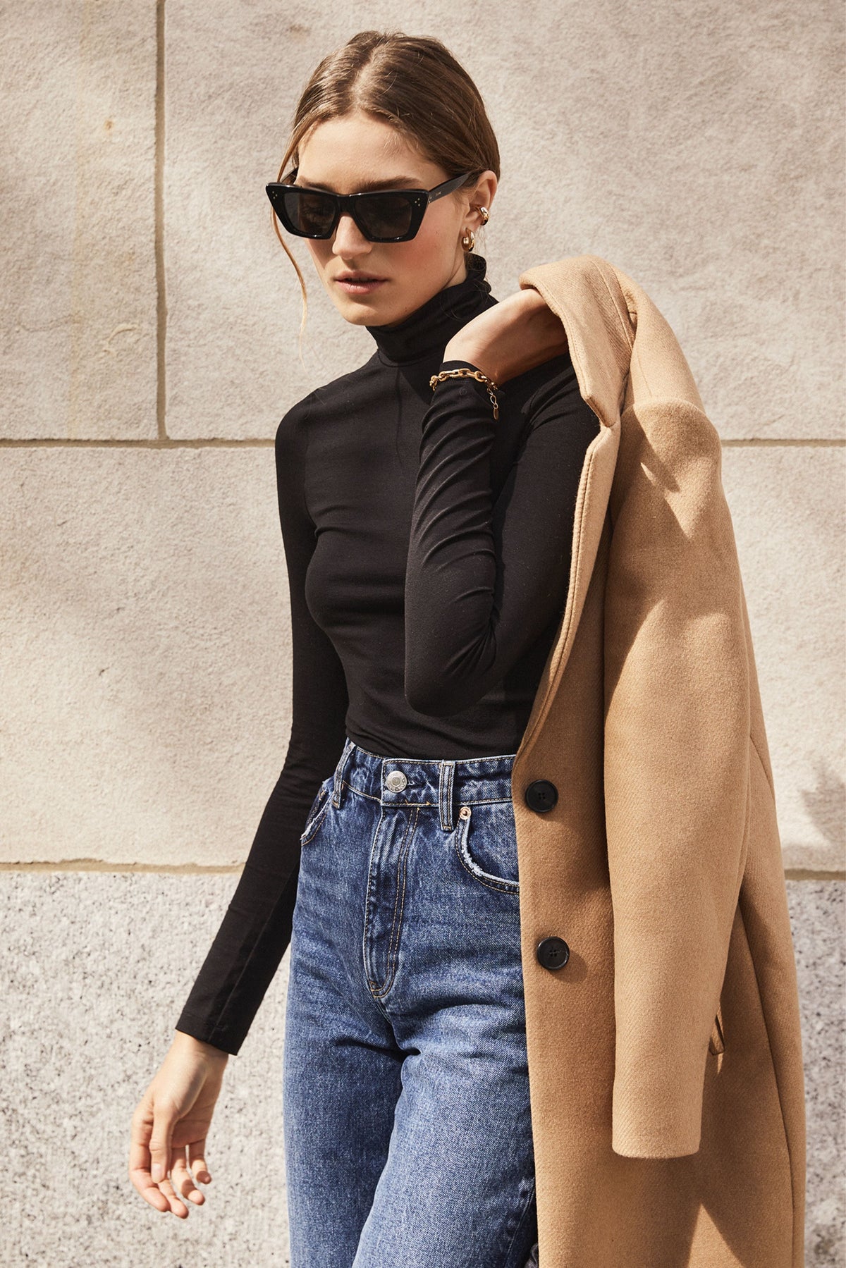 The Turtleneck in Black - WS