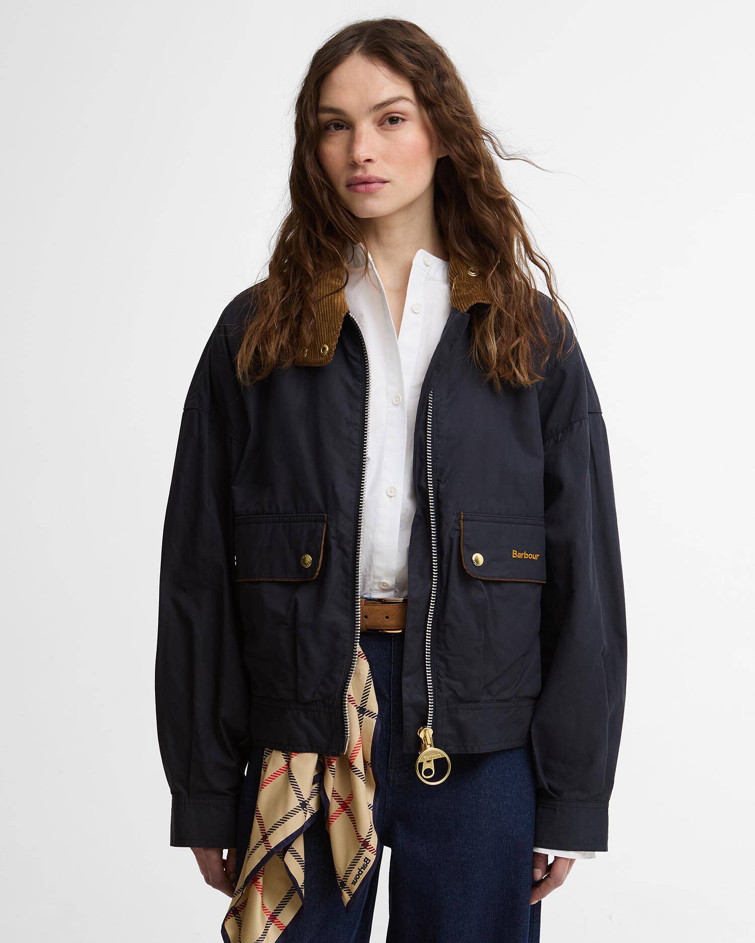 Barbour Blackthorn Casual Jacket - Vulcan Navy
