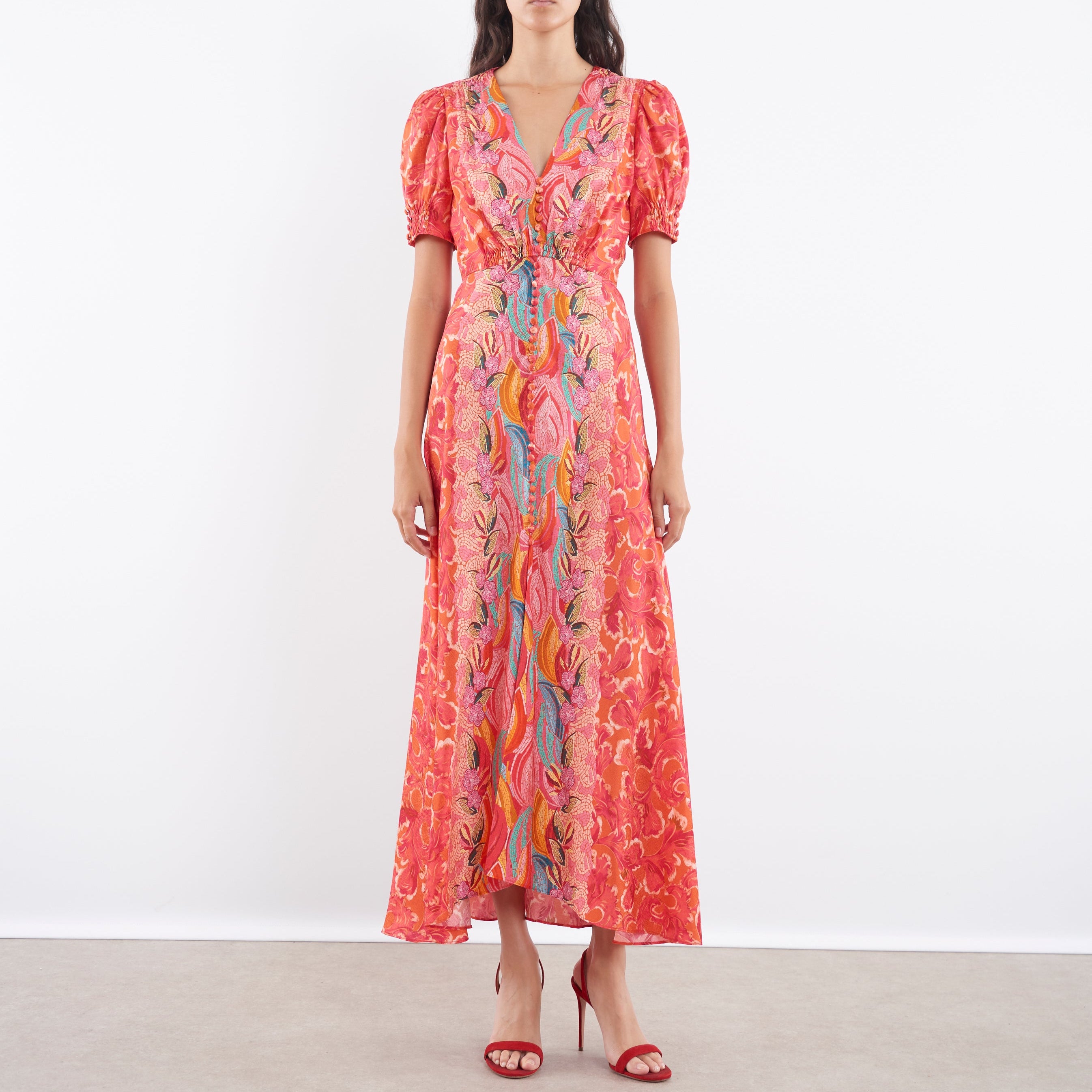 Saloni Lea Long Dress