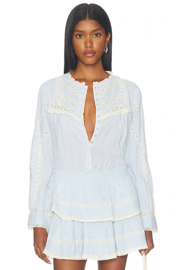 LoveShackFancy Miah Top