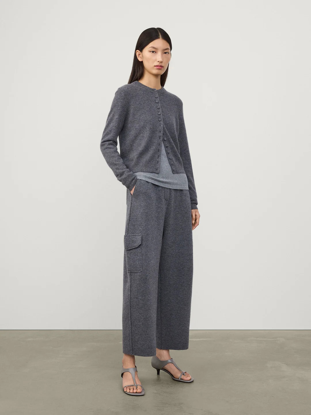 Lisa Yang Wilona Sweater - Graphite