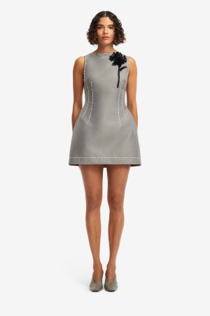 Ali Mini Dress - Steel
