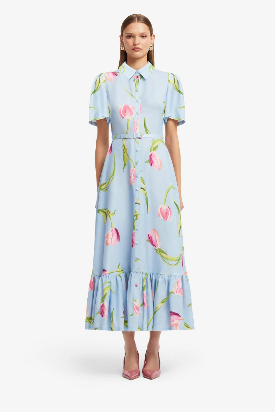 Leo Lin Becca S/S Midi Dress