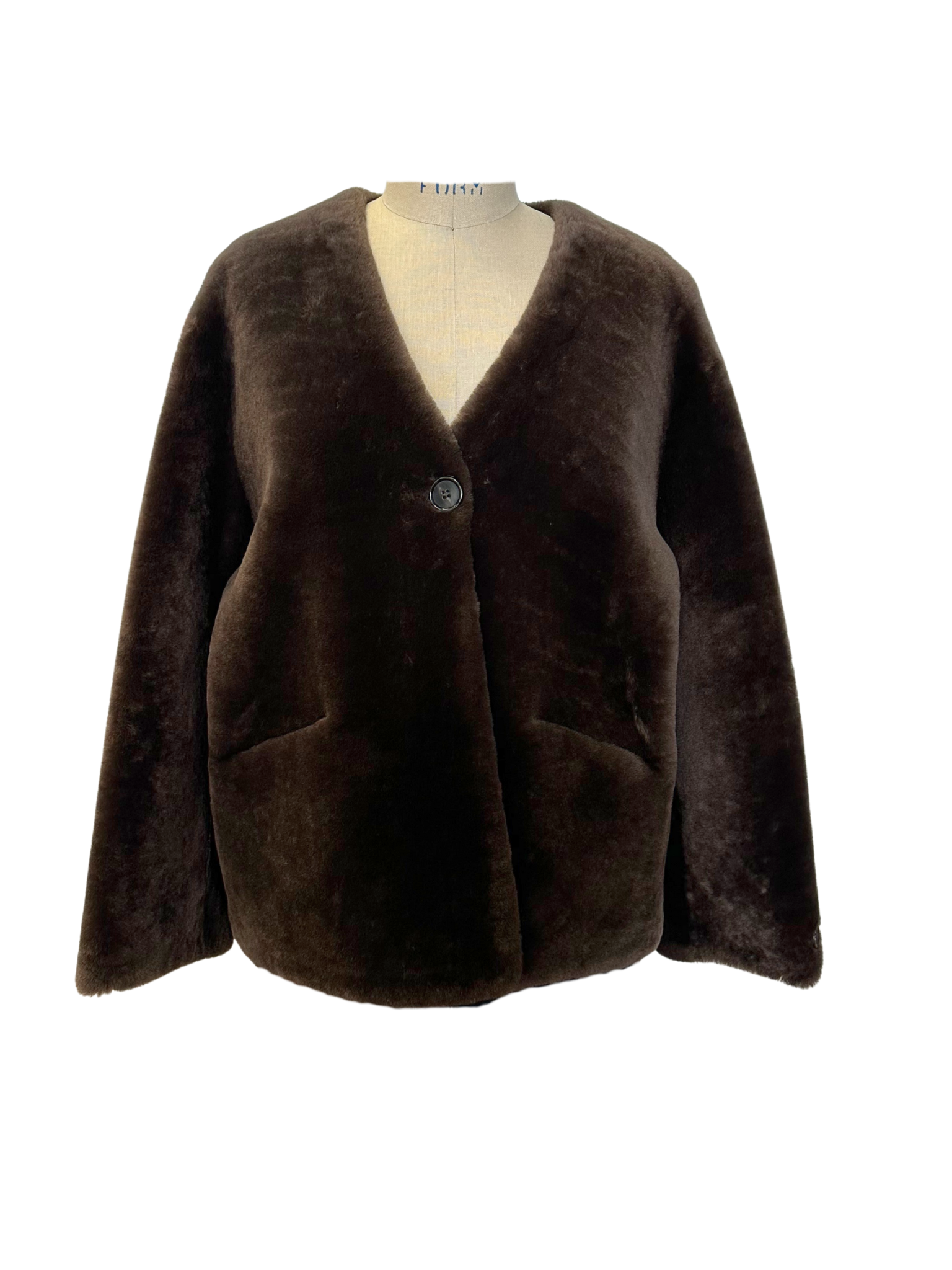 Linda Richards Double Face Lamb Jacket