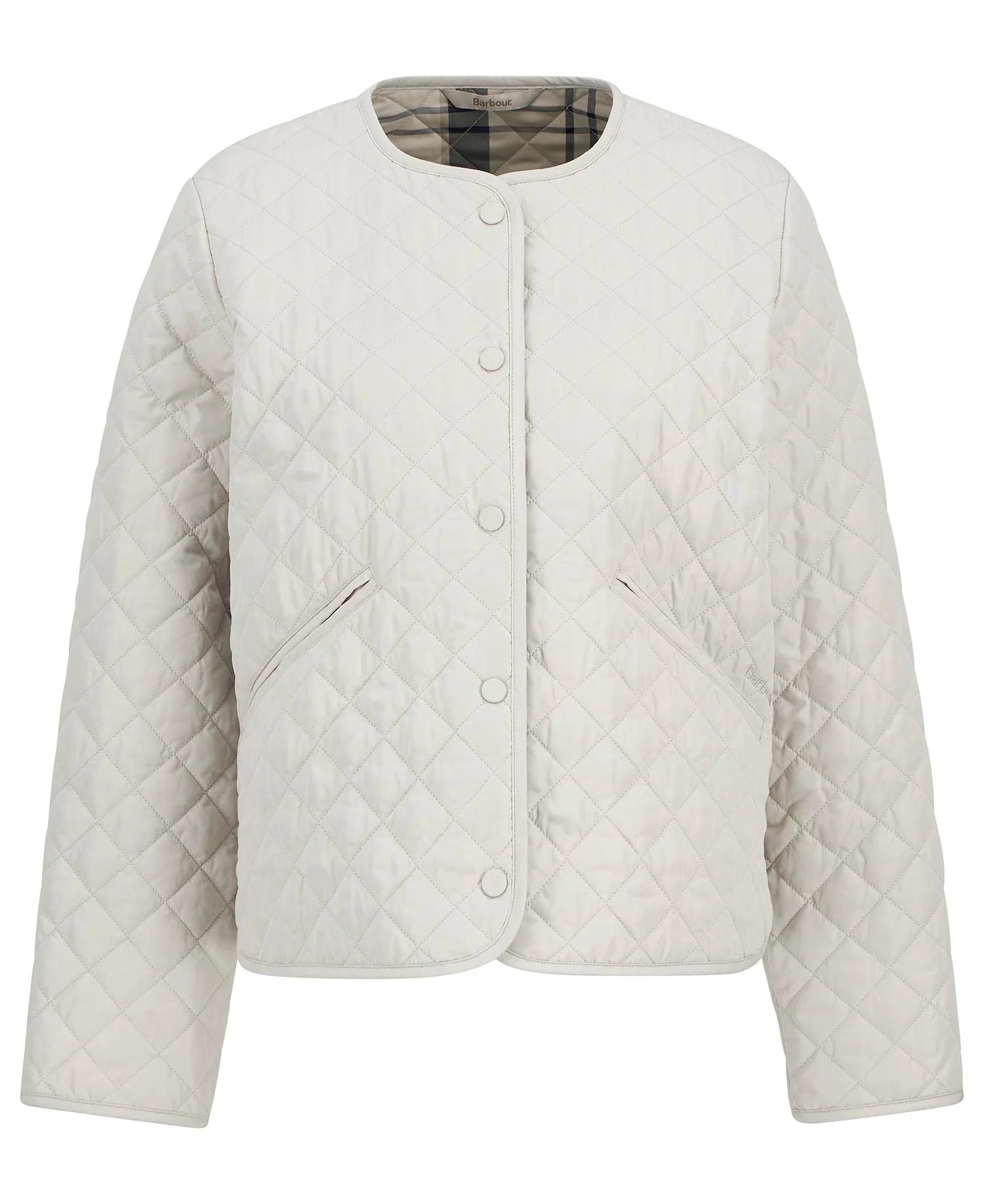 Barbour Cashel Collarless Quilted Jacket
