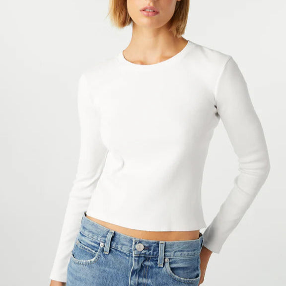 AMO Slim Rib Tee