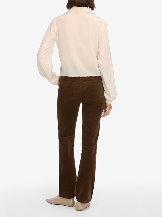 Frame Silk Prim Blouse