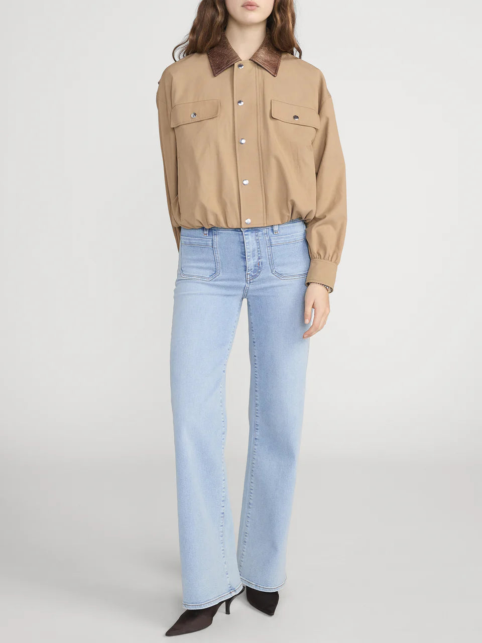 Frame Le Slim Palazzo Modernist Pocket Jean - Tribute