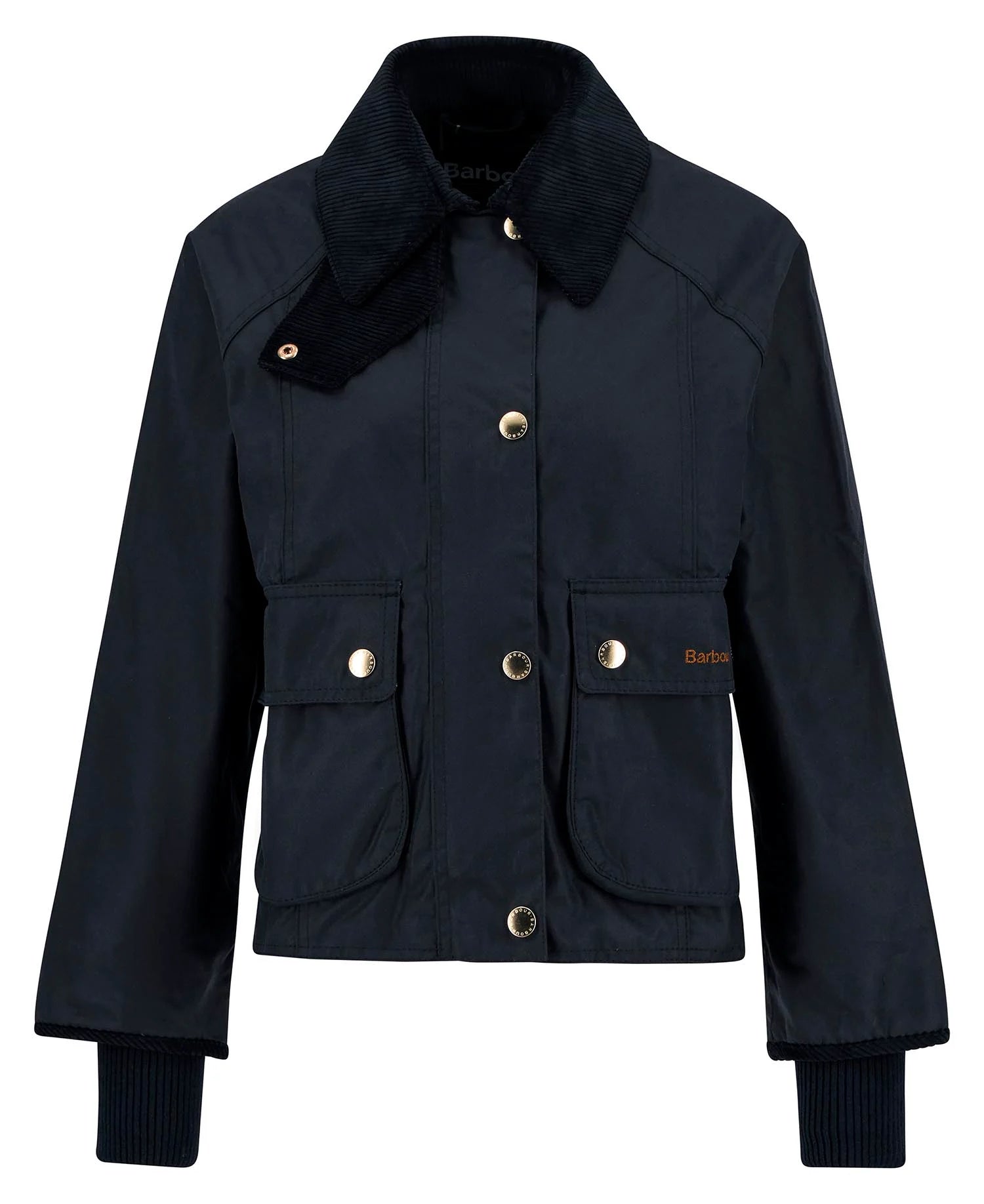 Barbour Cropped Beadnell Waxed Jacket