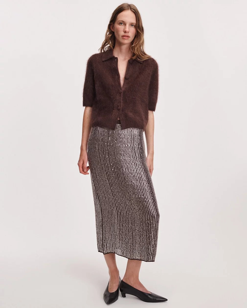 Rag & Bone Lili Beaded Skirt