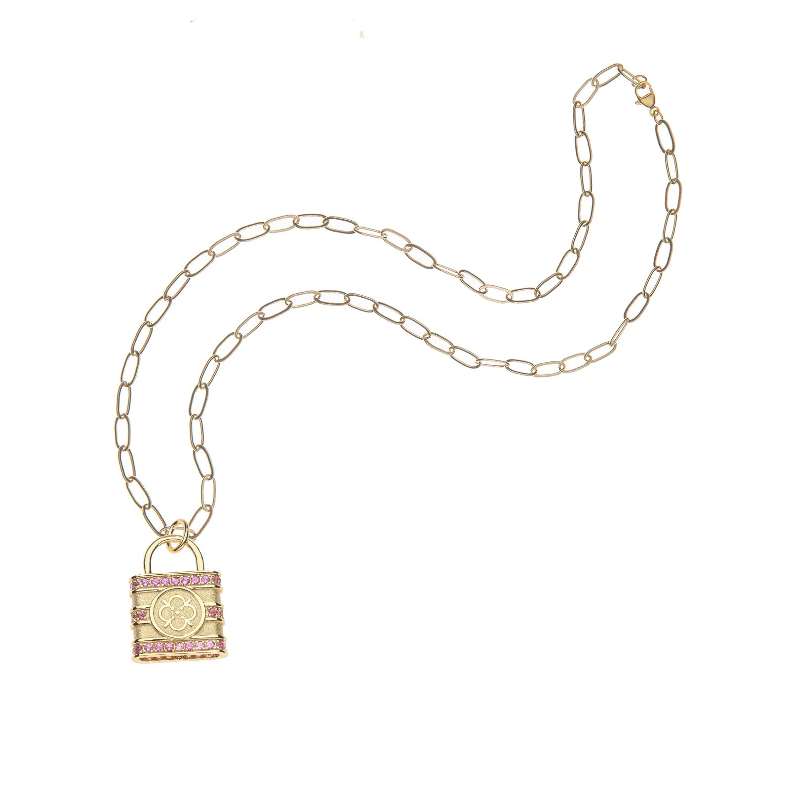 Jane Win LOVE Locked Up In Love Pendant