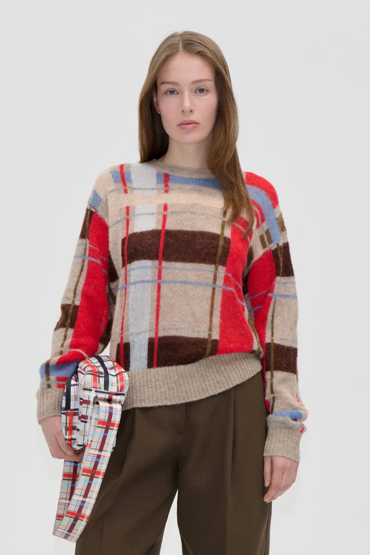 Stine Goya Long Sleeve Crewneck Knit