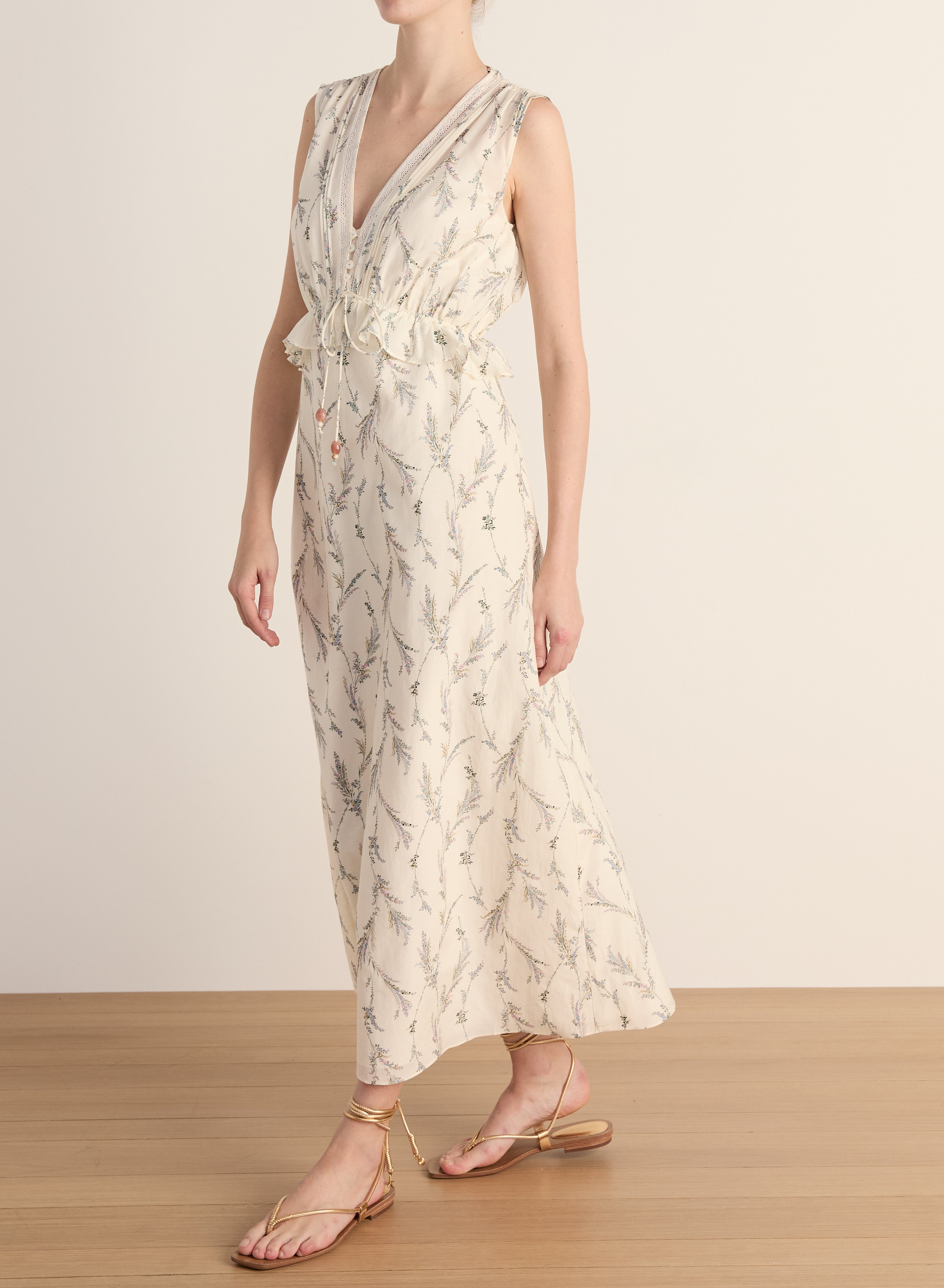 SLEEVELESS DOMINICK DRESS