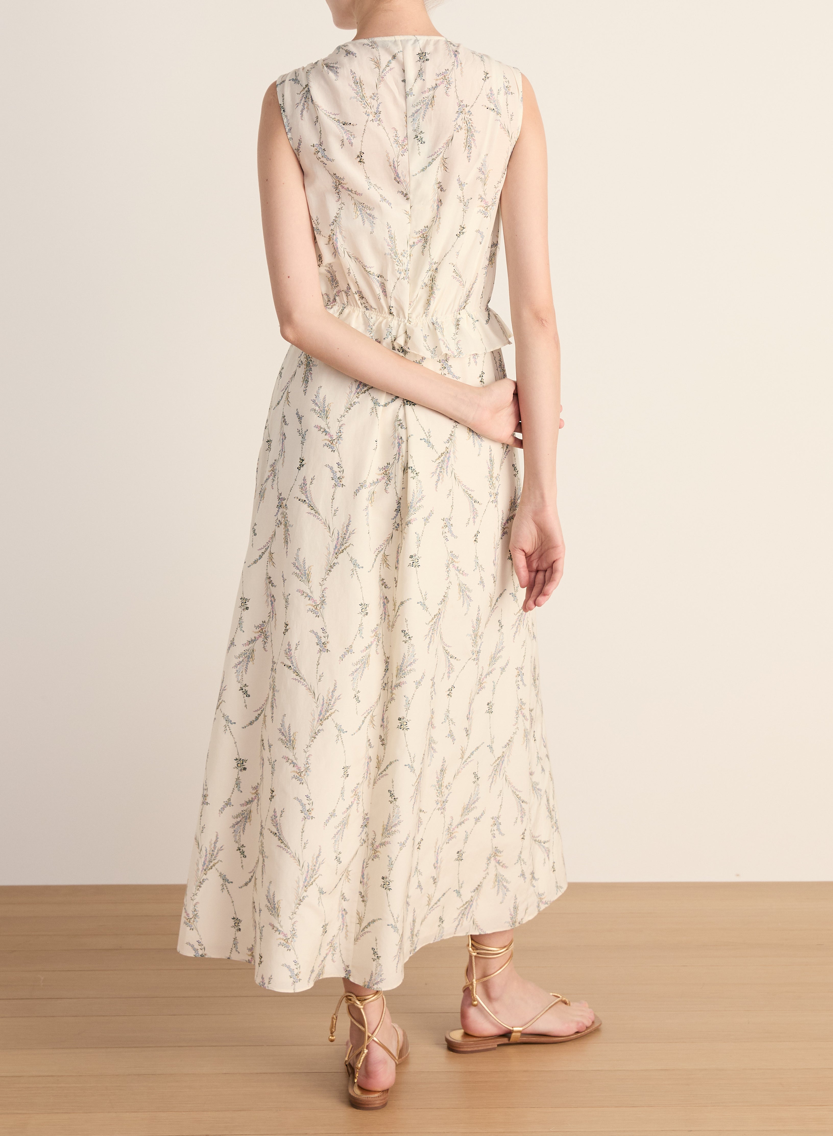 SLEEVELESS DOMINICK DRESS