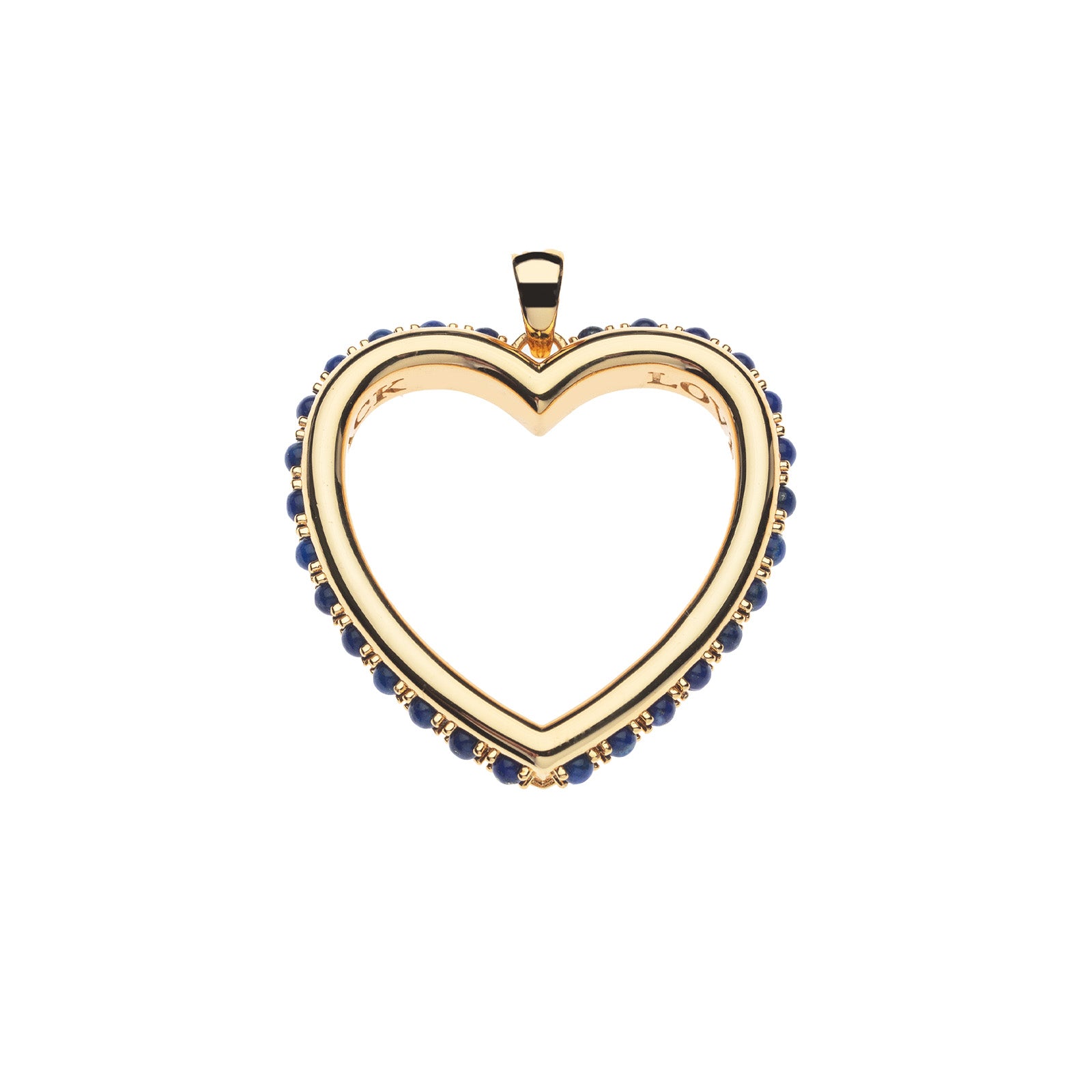Jane Win LOVE You To The Moon & Back Heart Pendant