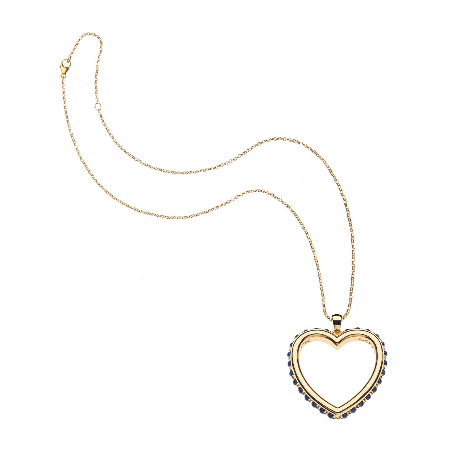Jane Win LOVE You To The Moon & Back Heart Pendant