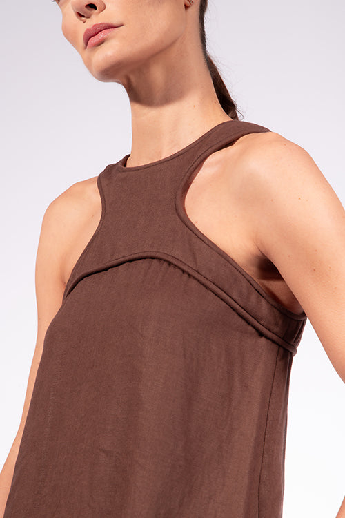 SOLID MAXI DRESS