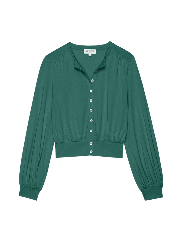 Nation Olive Blouse