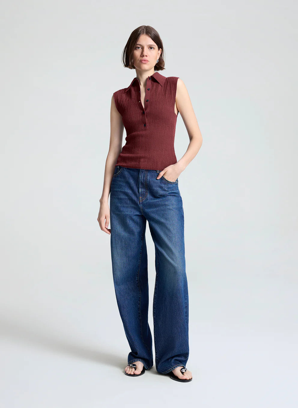 A.L.C. Ollie Top
