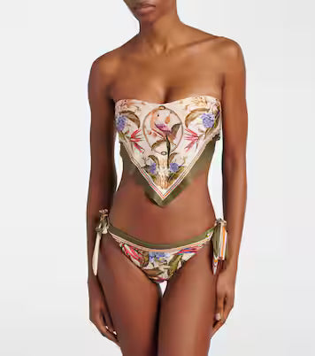 Farm Rio Strilitzia Light Blush Bikini Bottom