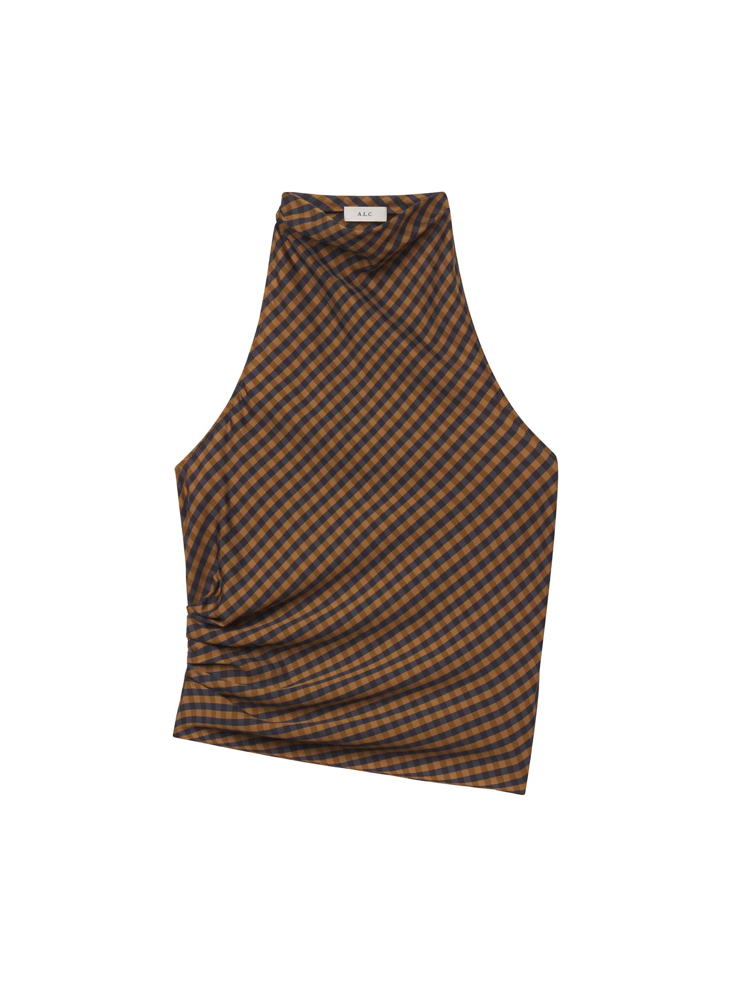 A.L.C. Penelope Check Top