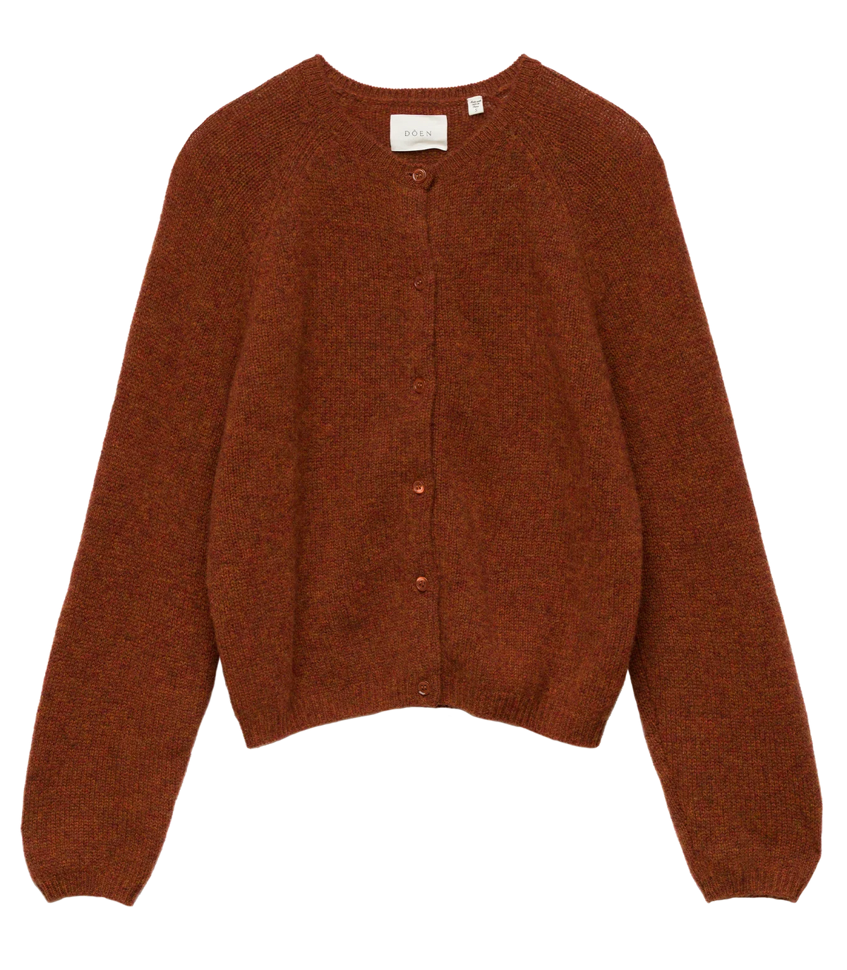 Doen Peroline Cashmere Cardigan - Ember