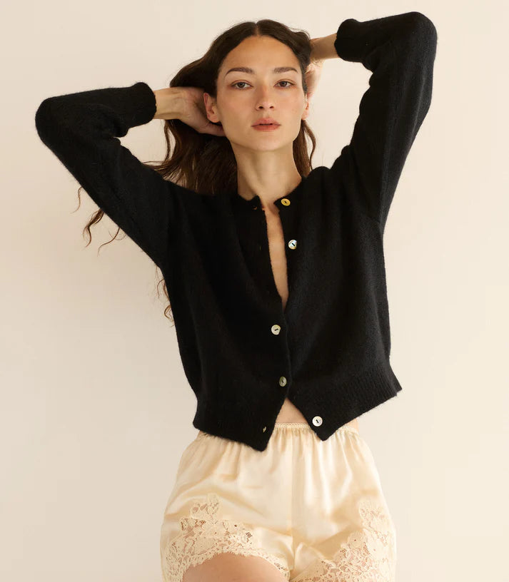 Doen Petra Cardigan - Black