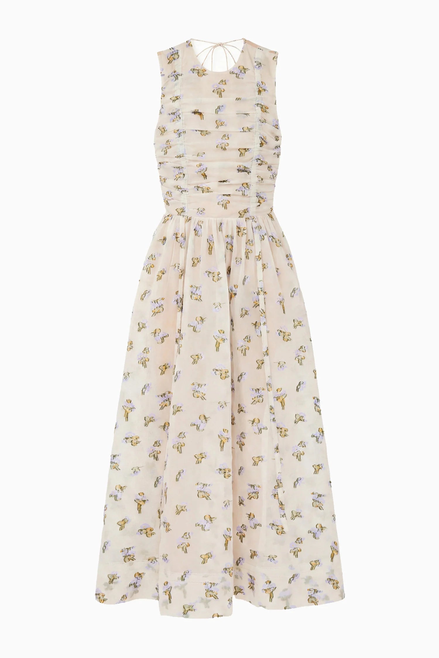Ulla Johnson Fleurine Backless Organza Dress