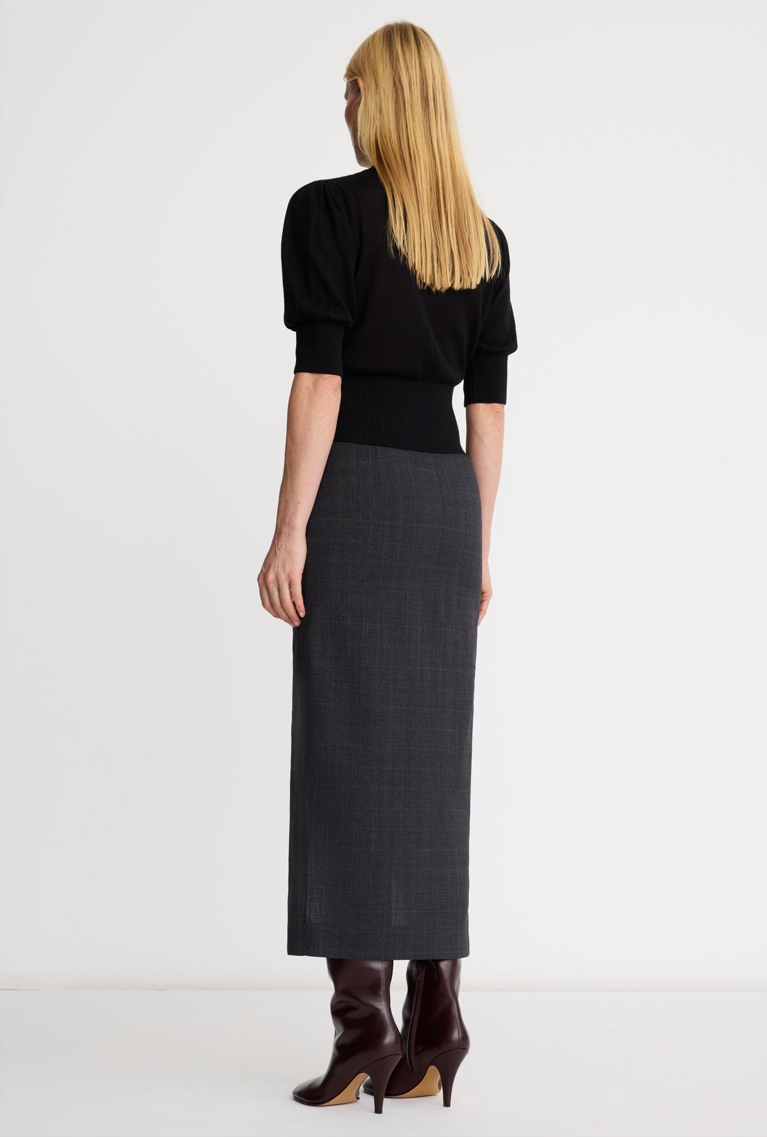 Two-Way Front Ruffle Skirt