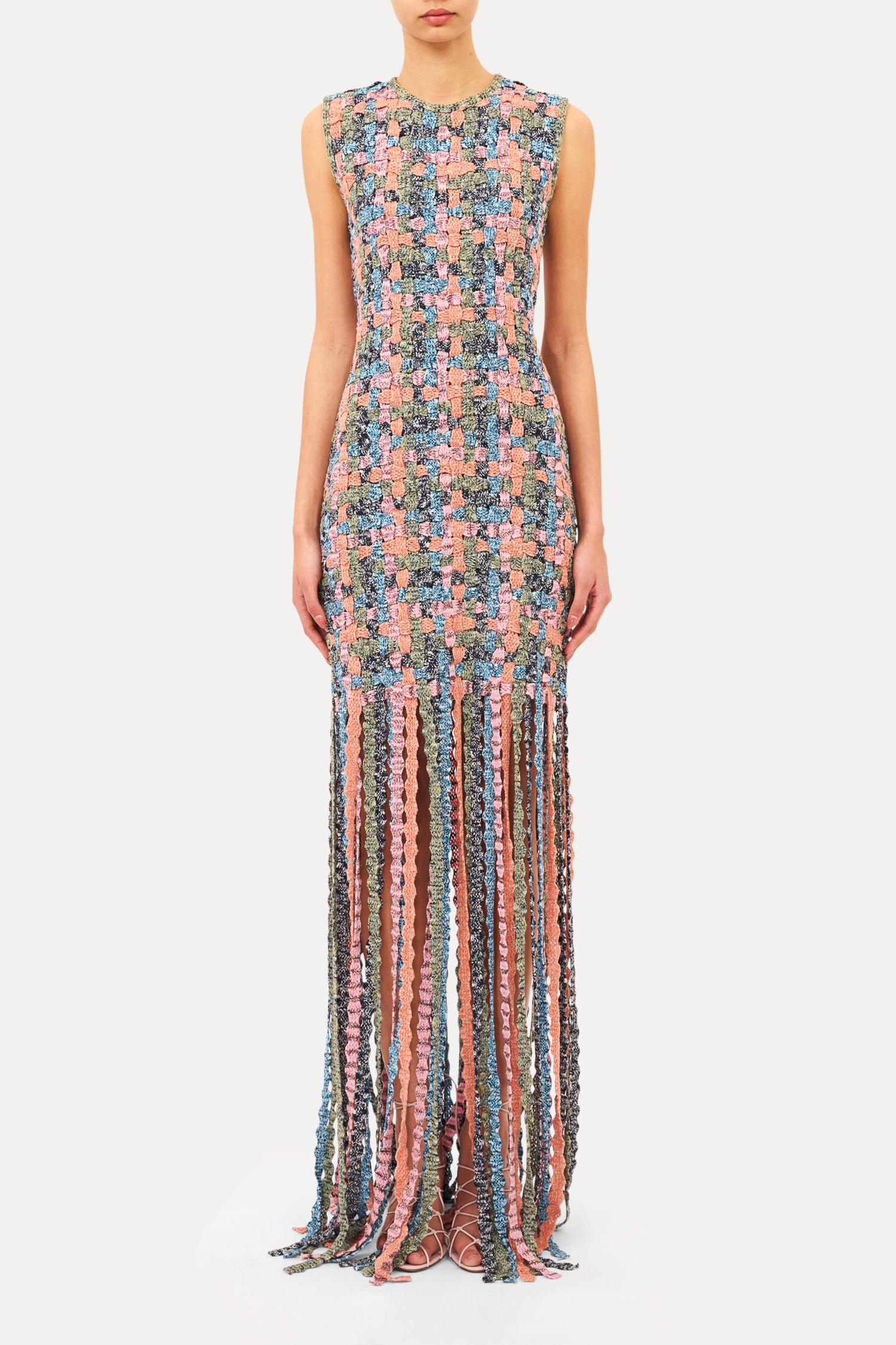 Alexis Knit Dress w Fringe