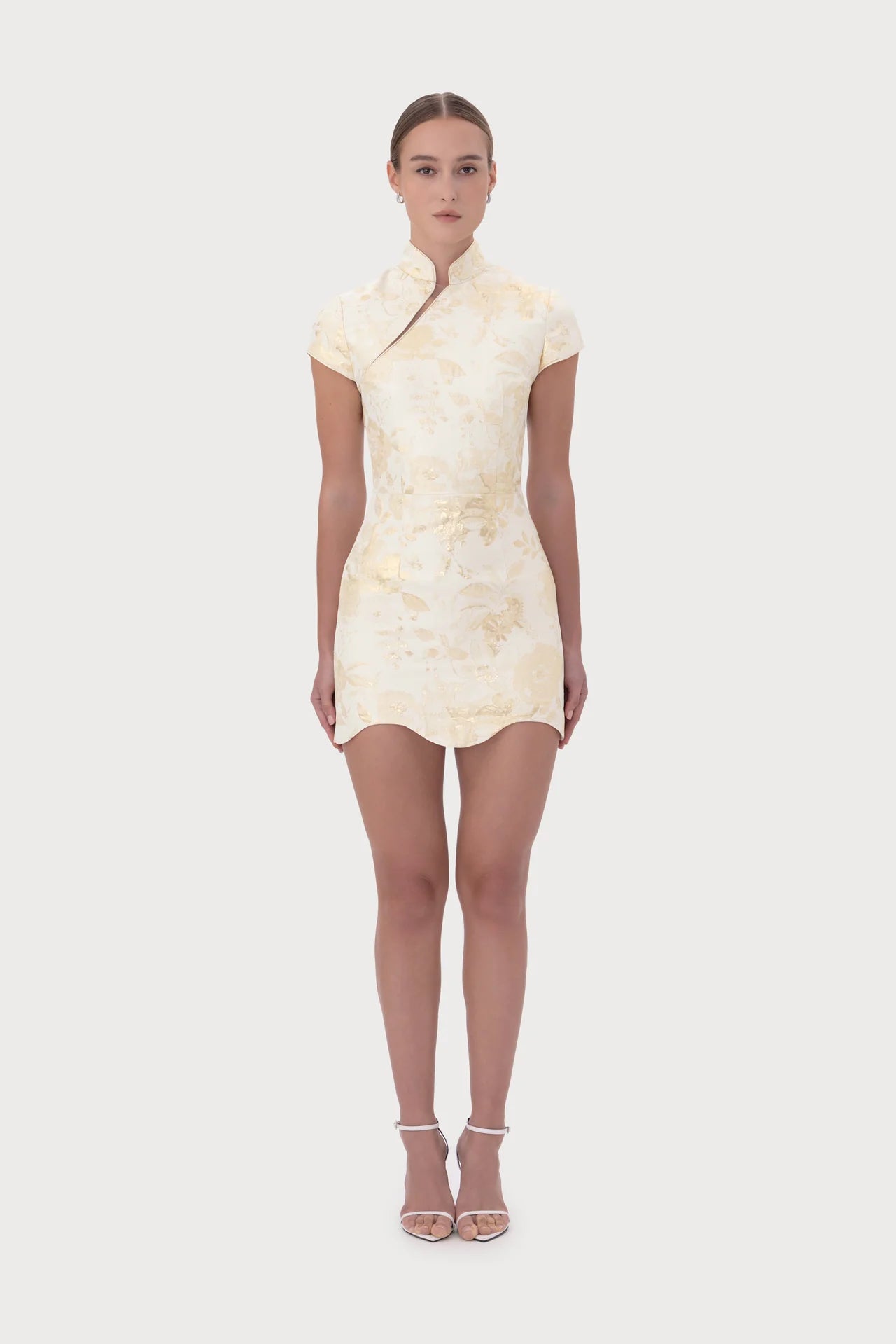 Sau Lee Kiana Jacquard Dress