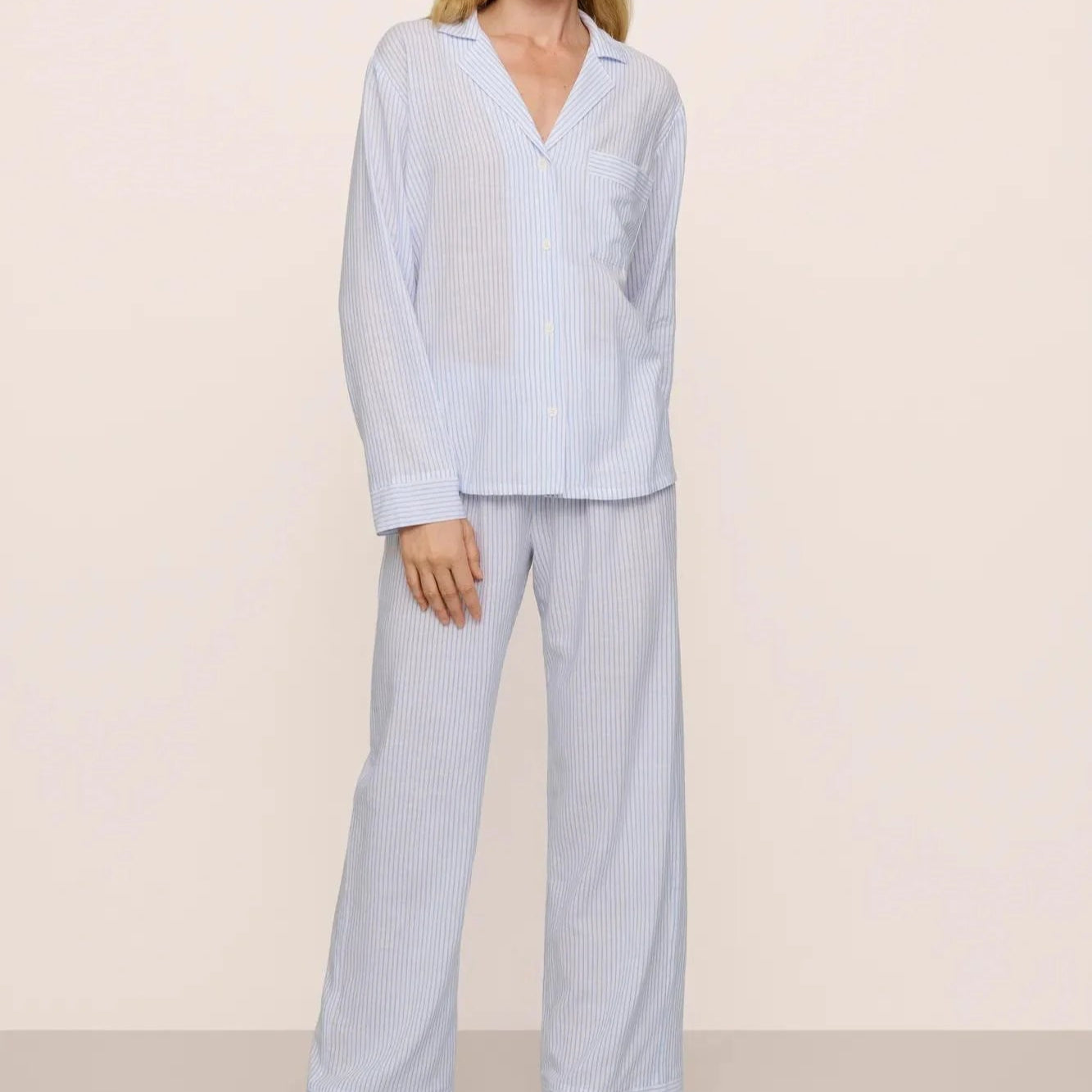 Eberjey Nautico Long PJ Set