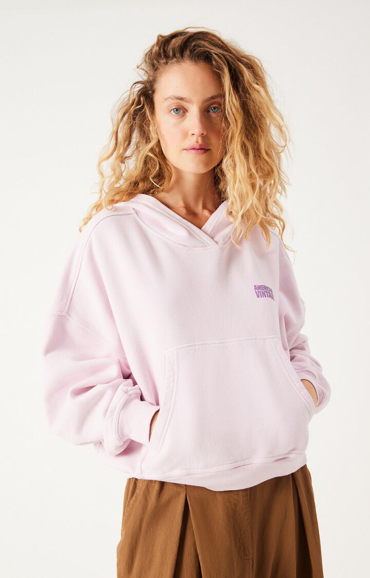 American Vintage Plizzy Hoodie - Vintage Petal