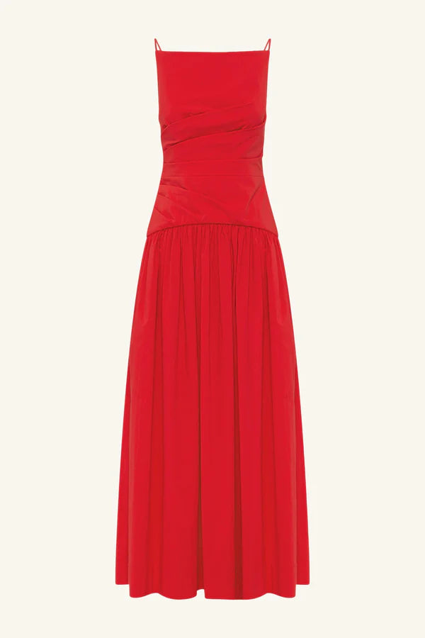 Shona Joy Campbell Square Neck Maxi Dress