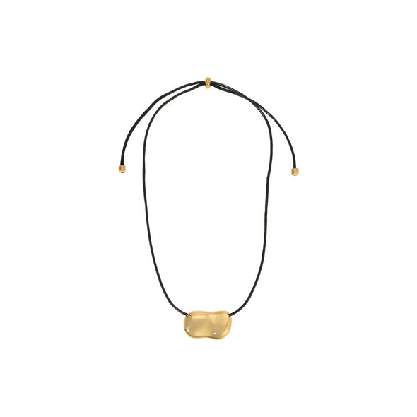 Heaven Mayhem Pebble Necklace - Gold/Black