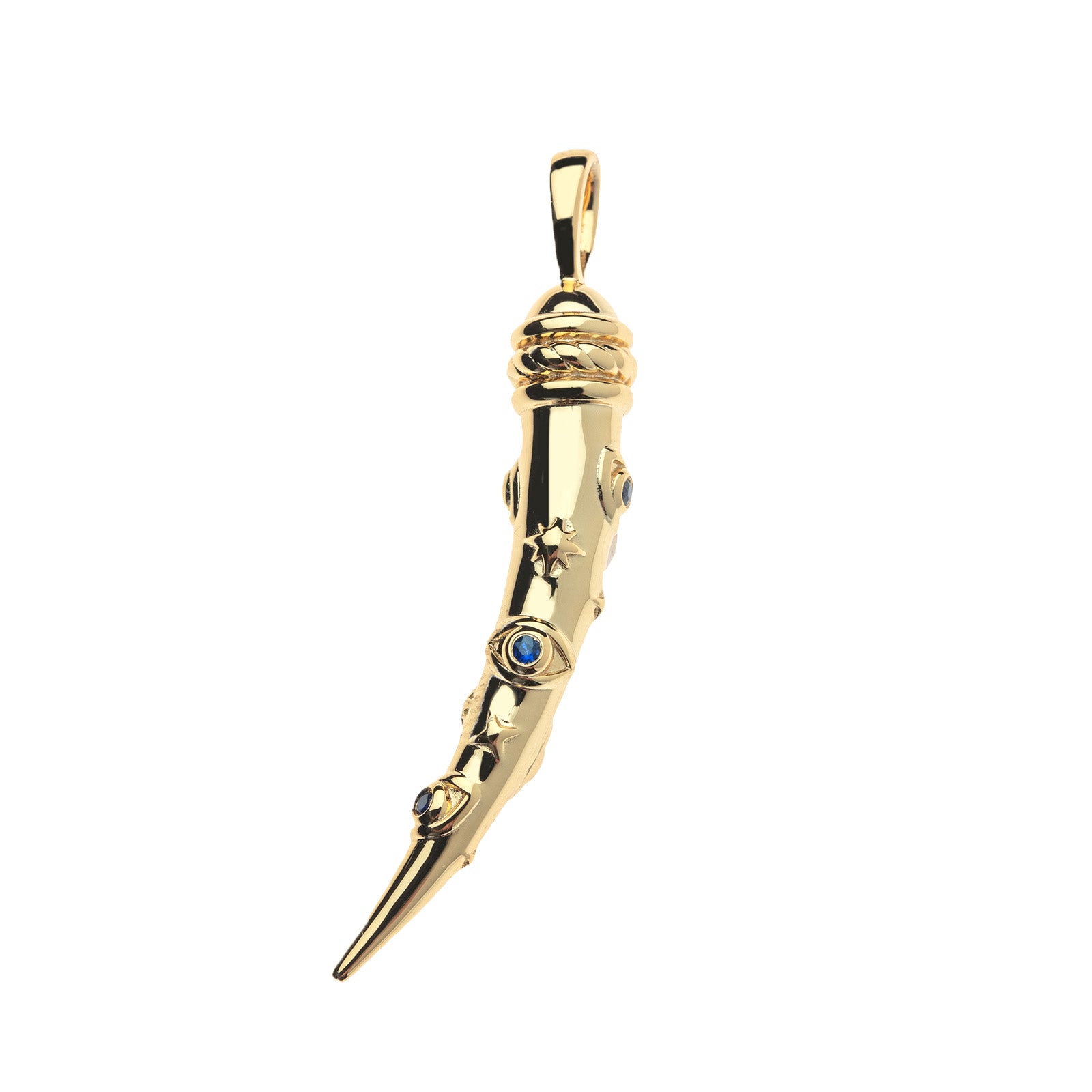 Jane Win PROTECT Ancient Eye Tusk Pendant