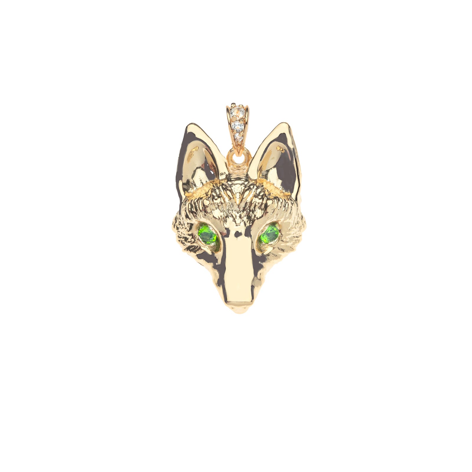 Jane Win PROTECT Fox Head Charm Pendant