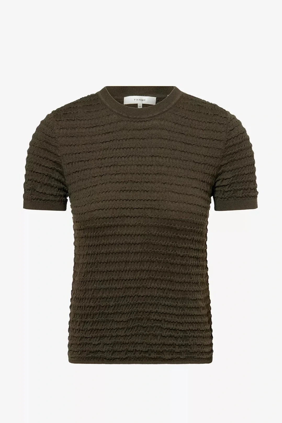 FRAME The Smocked S/S Sweater