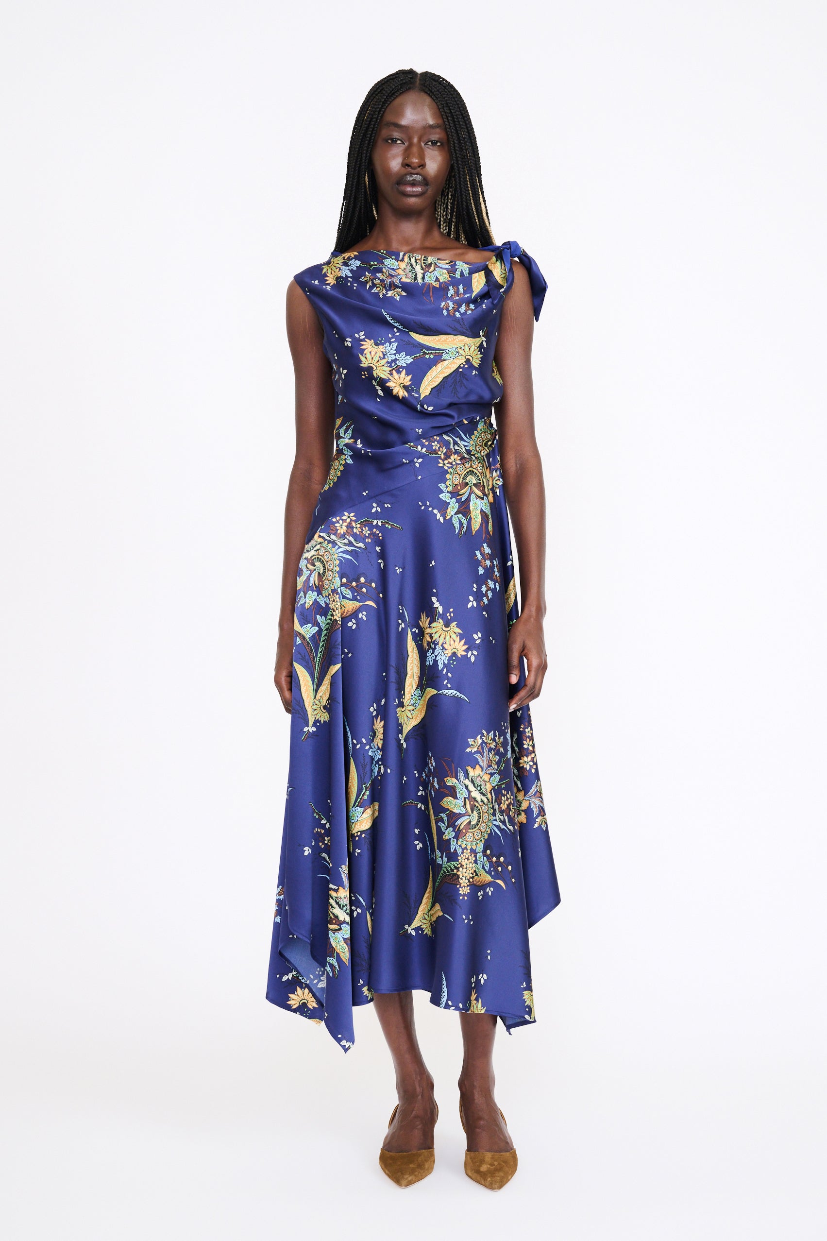 PORTIA SILK DRESS