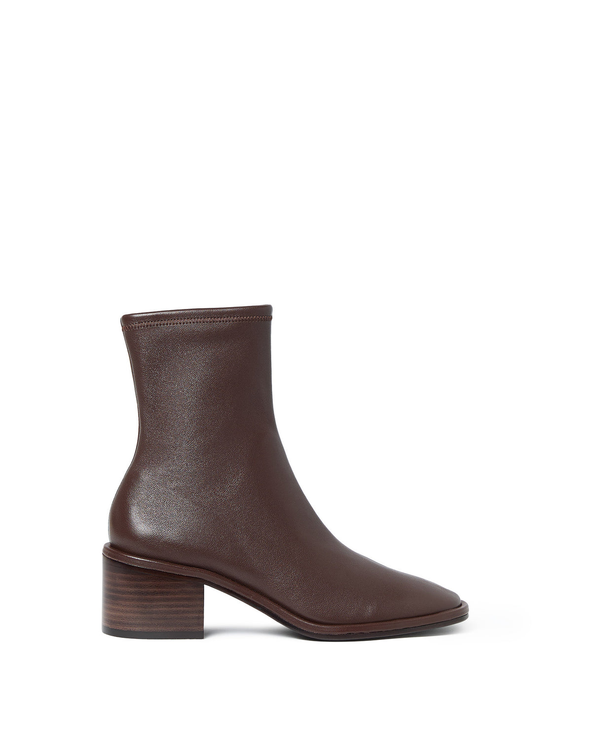 ROXY STRETCH ANKLE BOOTIE WITH BLOCK HEEL