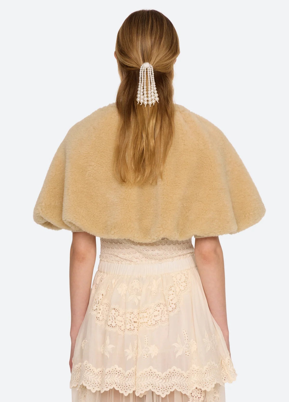 SEA New York Michaela Wool Cape
