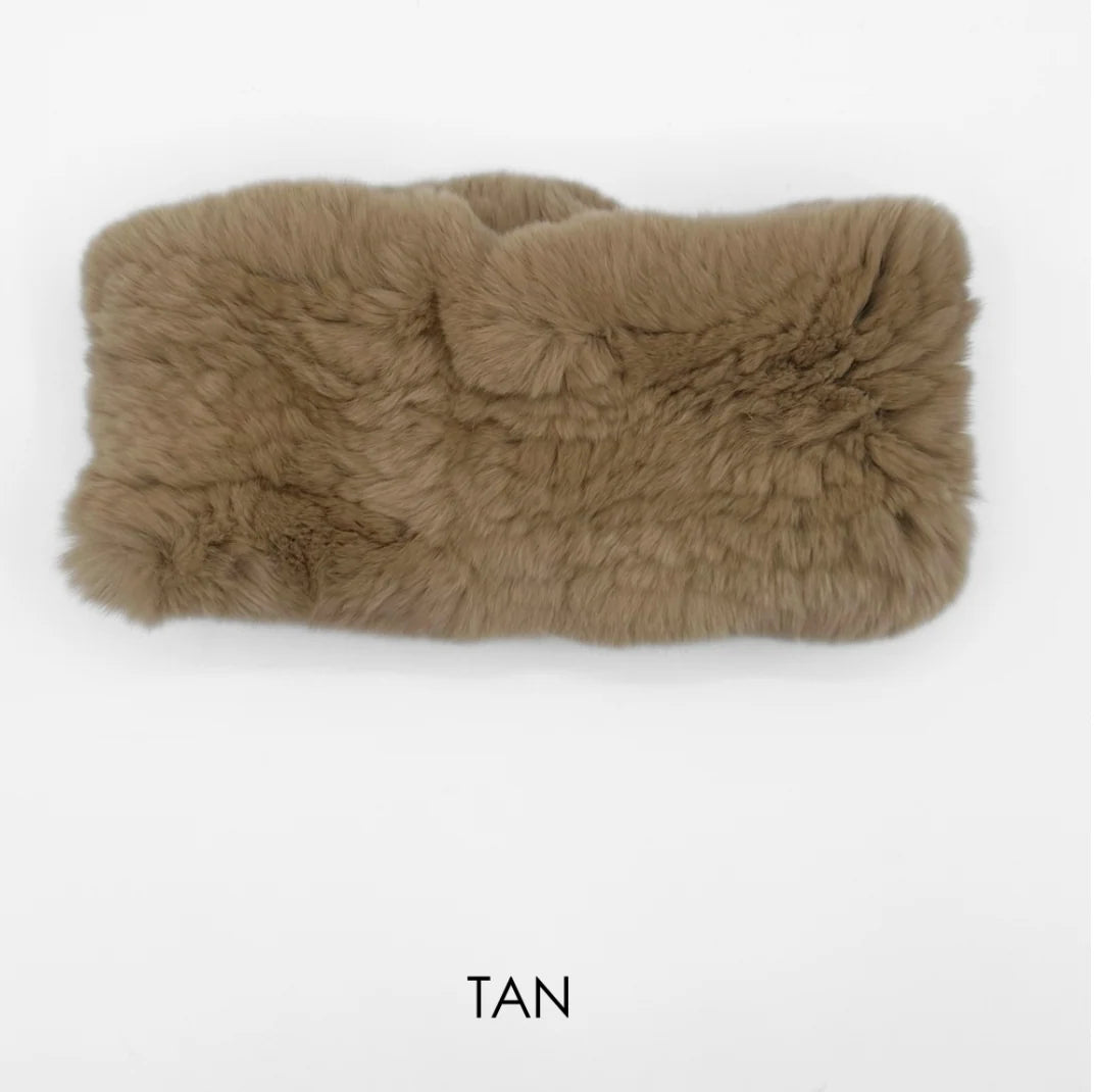 Linda Richards Rex Headband - Tan