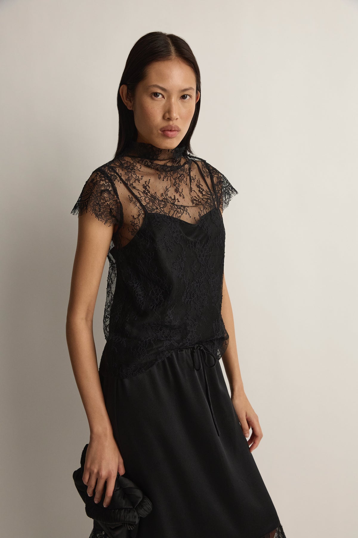 BLAKE LACE TEE