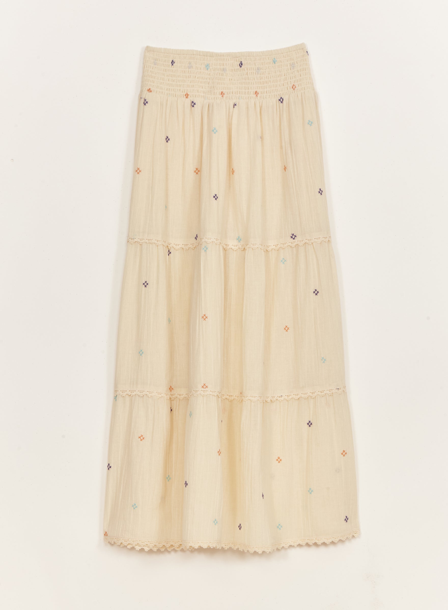 SERI EMB MAXI SKIRT