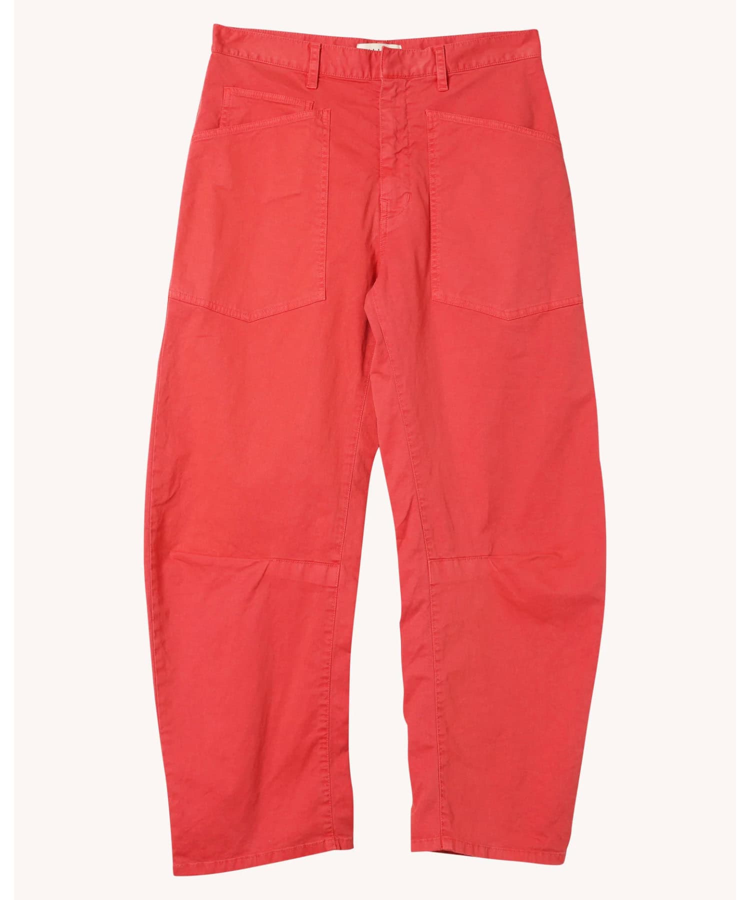 Nili Lotan Shon Pant - Vintage Wash Faded Red