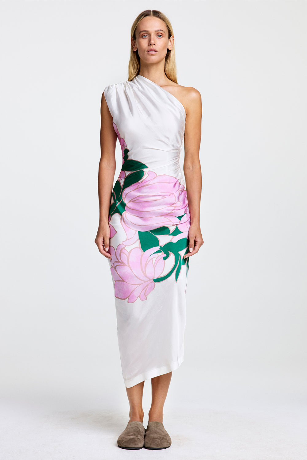 Smythe Single Shoulder Dress