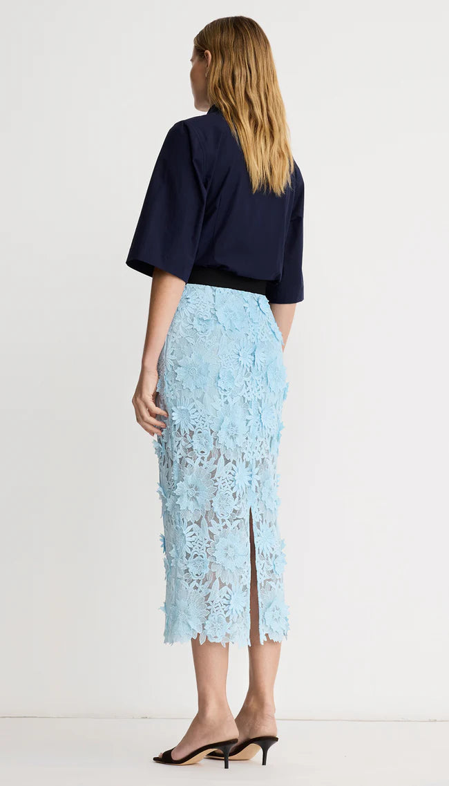 Smythe Applique Pencil Skirt